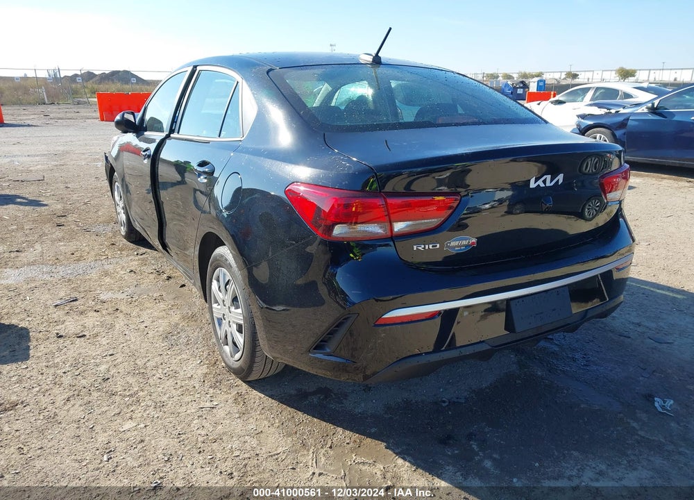 2023 KIA RIO VIN: 3KPA24AD4PE575842
