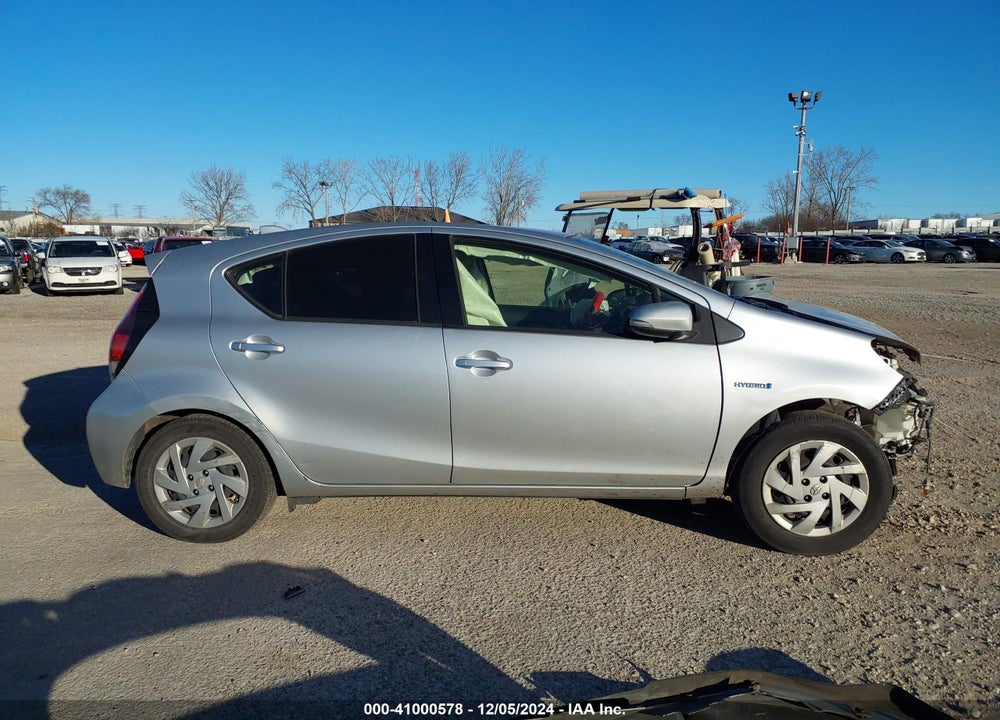 2015 TOYOTA PRIUS C TWO VIN: JTDKDTB32F1101694