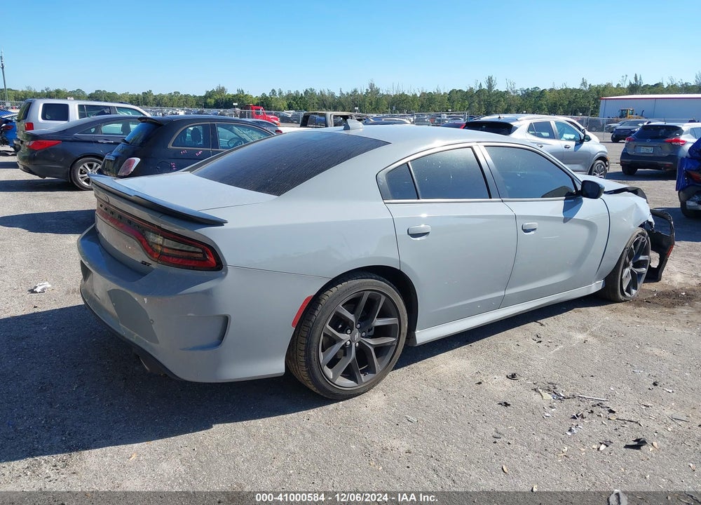2022 DODGE CHARGER GT RWD VIN: 2C3CDXHGXNH149888