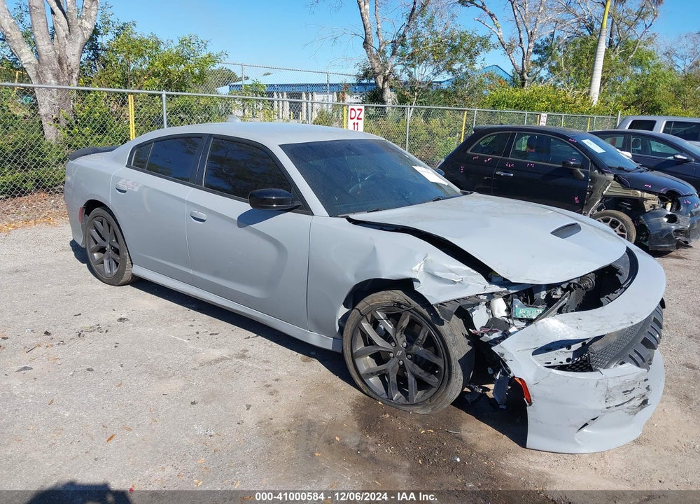2022 DODGE CHARGER GT RWD VIN: 2C3CDXHGXNH149888