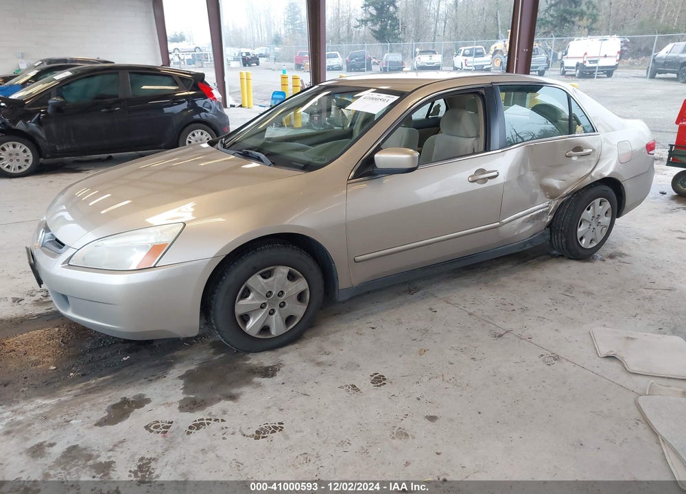 2003 HONDA ACCORD 2.4 LX VIN: 1HGCM56323A089005