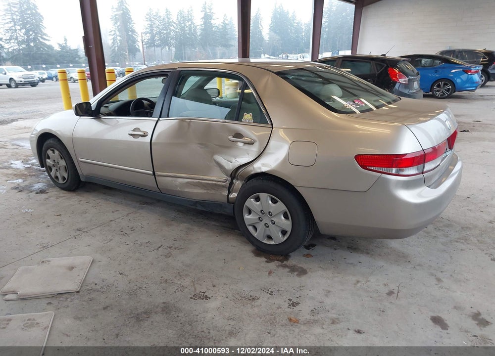 2003 HONDA ACCORD 2.4 LX VIN: 1HGCM56323A089005