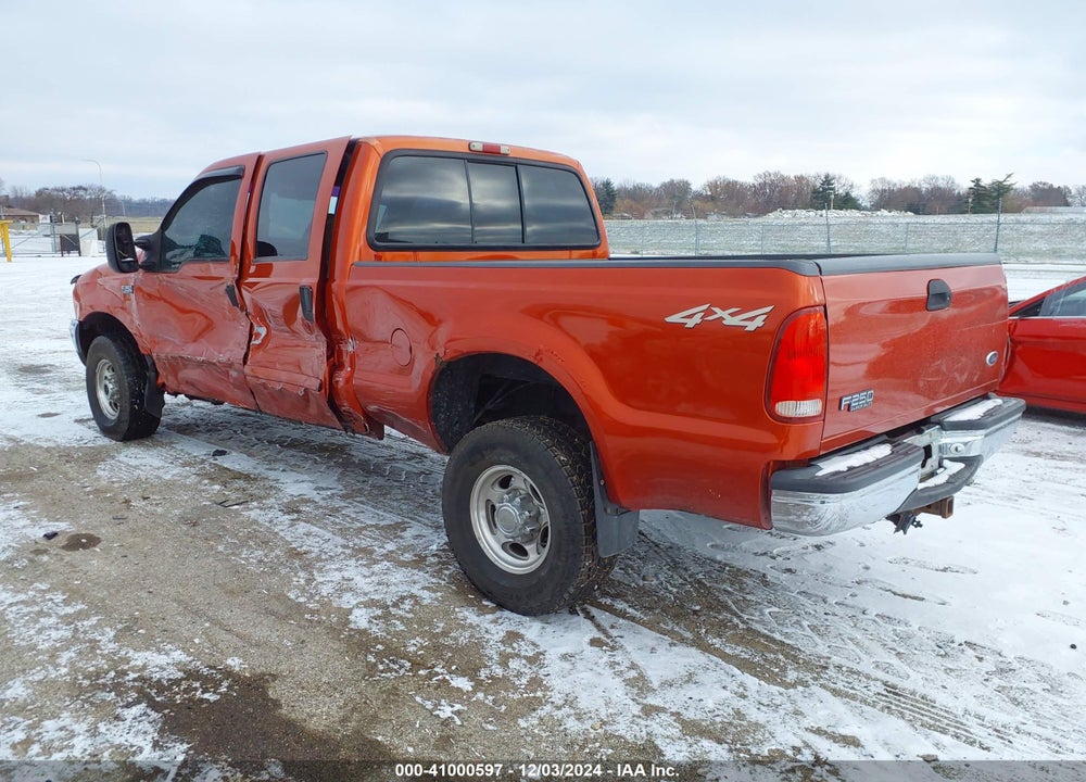 2001 FORD F-250 LARIAT/XL/XLT VIN: 1FTNW21F51EB51066