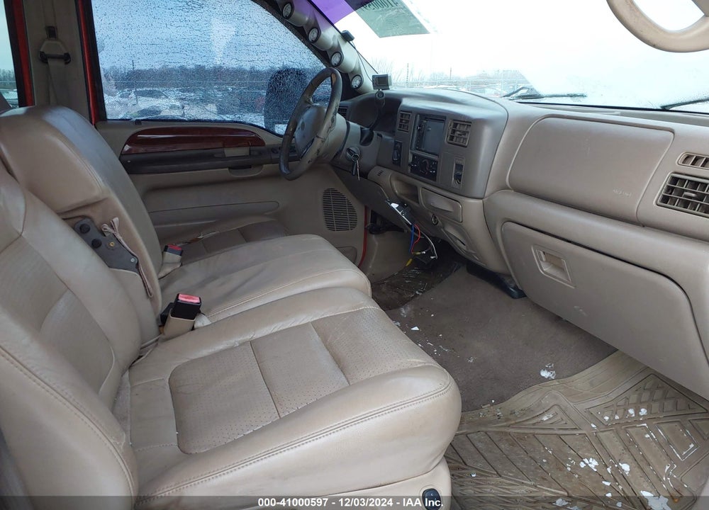2001 FORD F-250 LARIAT/XL/XLT VIN: 1FTNW21F51EB51066