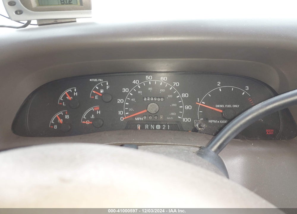 2001 FORD F-250 LARIAT/XL/XLT VIN: 1FTNW21F51EB51066