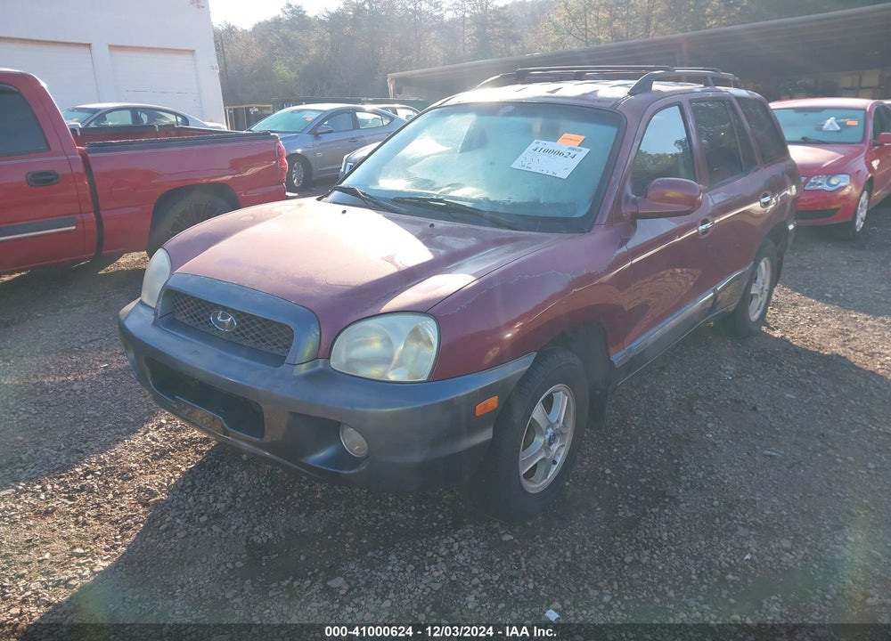 2001 HYUNDAI SANTA FE 2.7L V6 GLS/2.7L V6 LX VIN: KM8SC83D51U115387