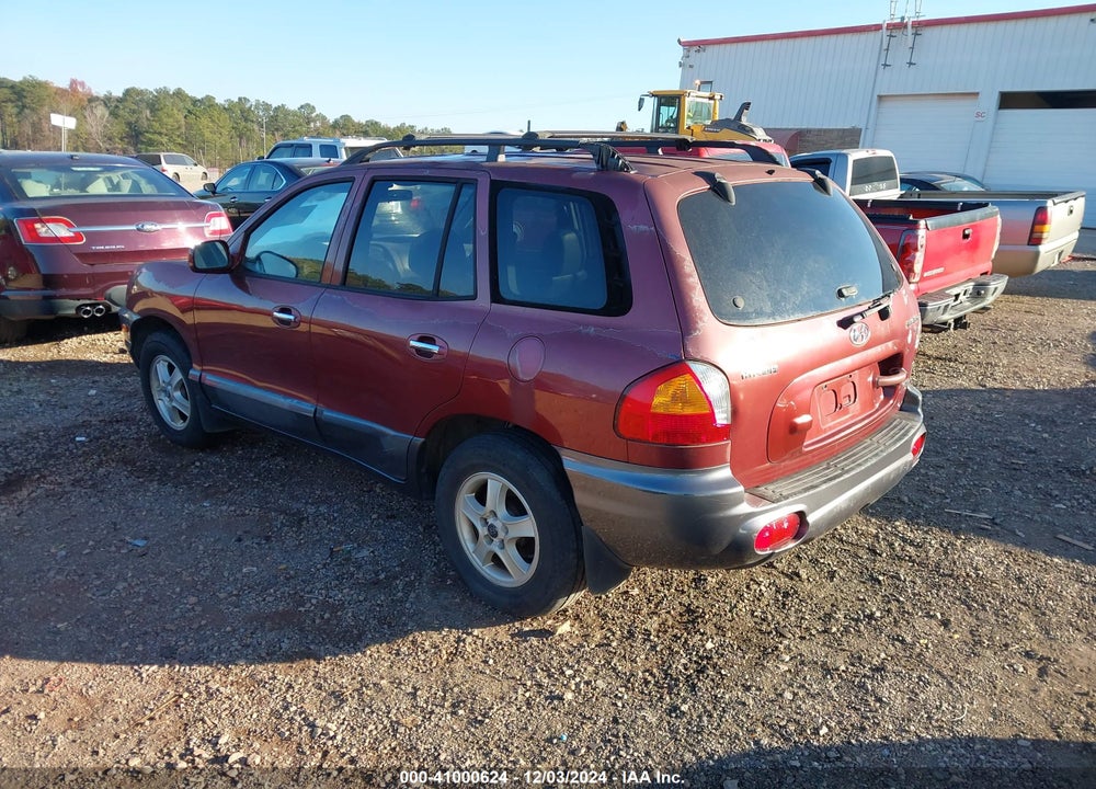 2001 HYUNDAI SANTA FE 2.7L V6 GLS/2.7L V6 LX VIN: KM8SC83D51U115387