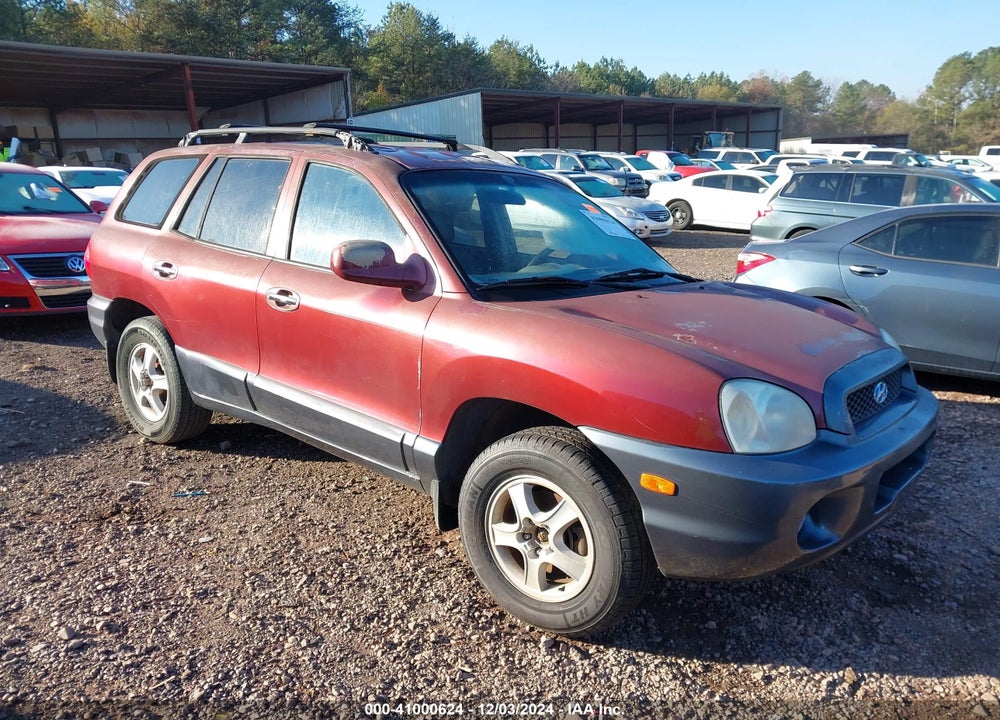 2001 HYUNDAI SANTA FE 2.7L V6 GLS/2.7L V6 LX VIN: KM8SC83D51U115387