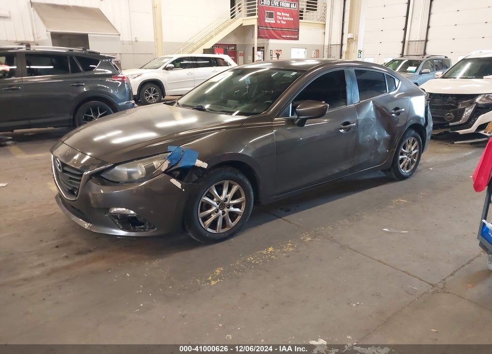 2016 MAZDA MAZDA3 VIN: JM1BM1U70G1330316