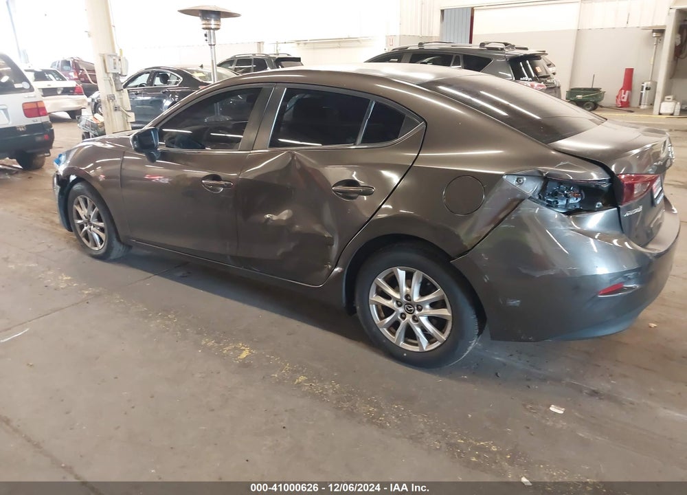 2016 MAZDA MAZDA3 VIN: JM1BM1U70G1330316