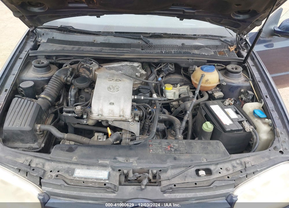 2001 VOLKSWAGEN CABRIO GLX VIN: 3VWDC21VX1M805417