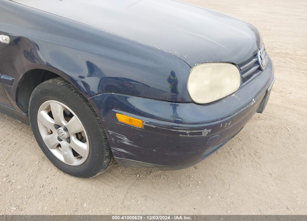 2001 VOLKSWAGEN CABRIO GLX VIN: 3VWDC21VX1M805417
