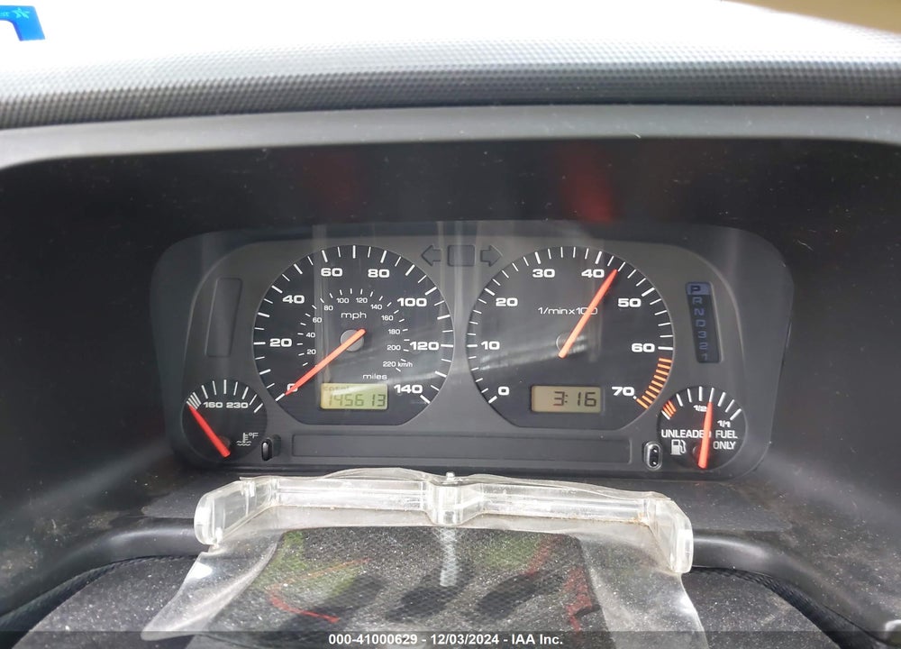 2001 VOLKSWAGEN CABRIO GLX VIN: 3VWDC21VX1M805417