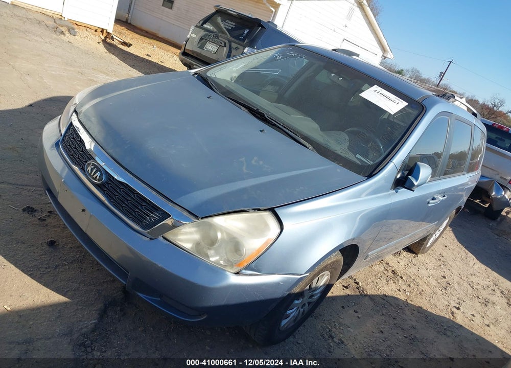 2011 KIA SEDONA LX VIN: KNDMG4C73B6370274