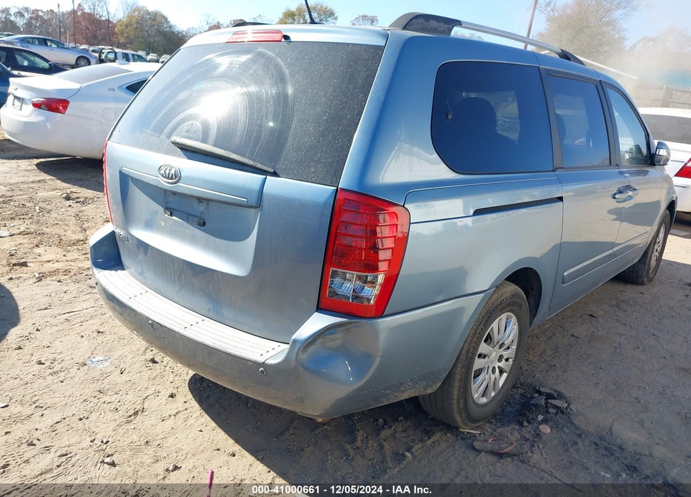2011 KIA SEDONA LX VIN: KNDMG4C73B6370274
