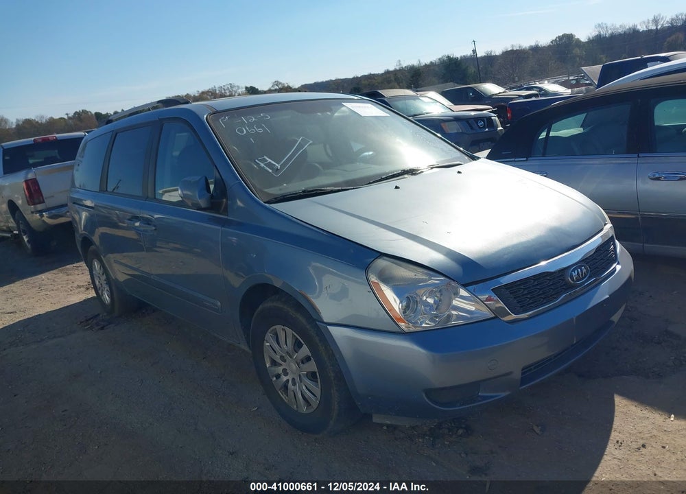 2011 KIA SEDONA LX VIN: KNDMG4C73B6370274