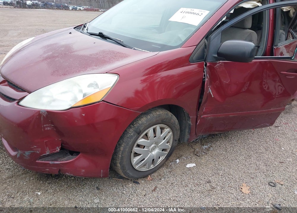 2009 TOYOTA SIENNA LE VIN: 5TDZK23C49S275853