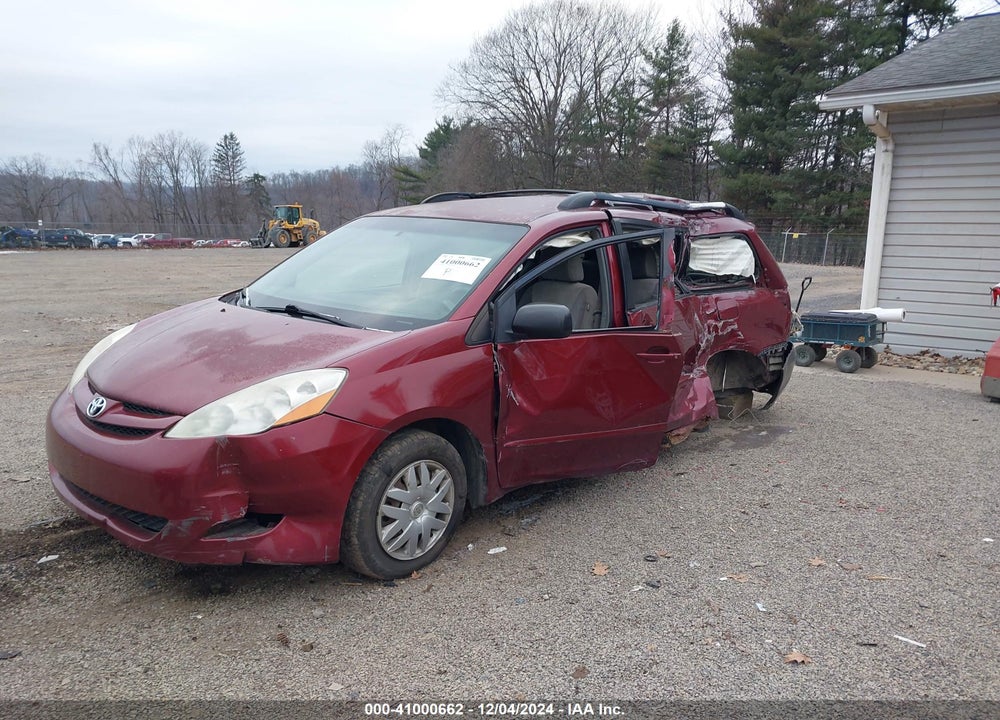 2009 TOYOTA SIENNA LE VIN: 5TDZK23C49S275853