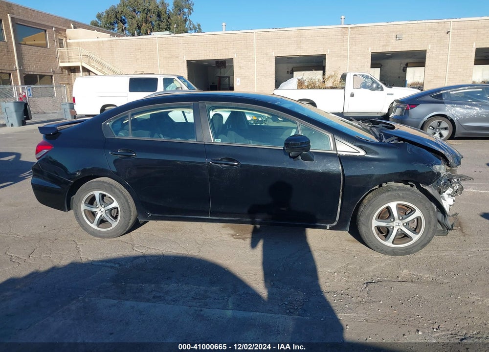 2015 HONDA CIVIC SE VIN: 19XFB2F76FE281189