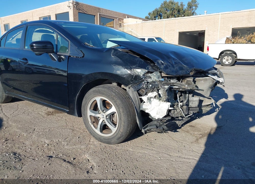 2015 HONDA CIVIC SE VIN: 19XFB2F76FE281189