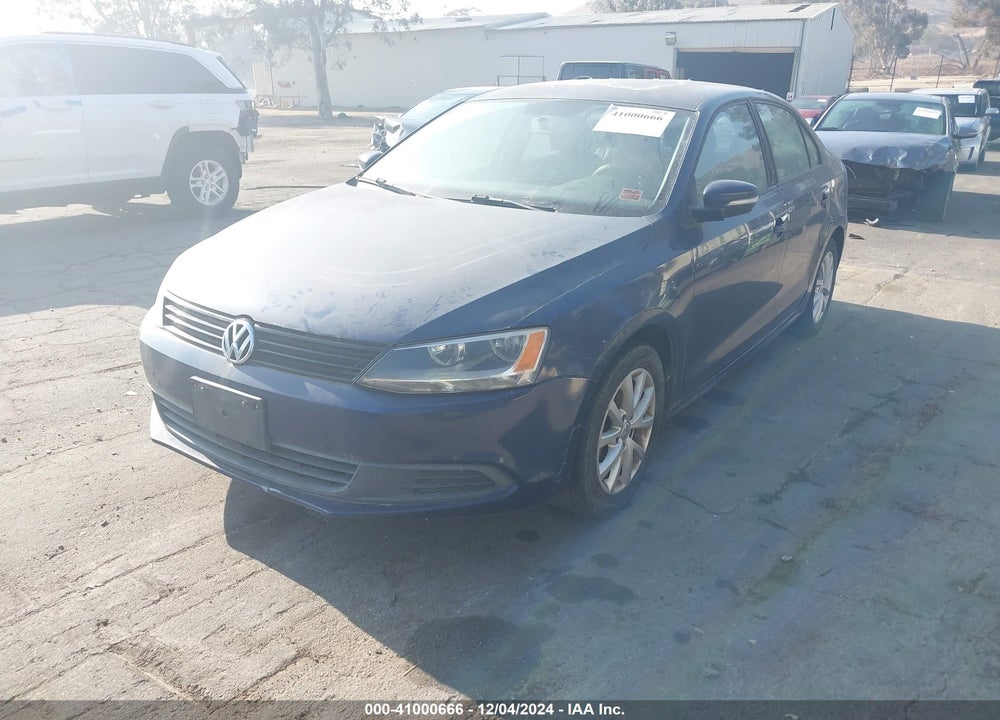 2011 VOLKSWAGEN JETTA 2.5L SE VIN: 3VWDZ7AJ2BM015314