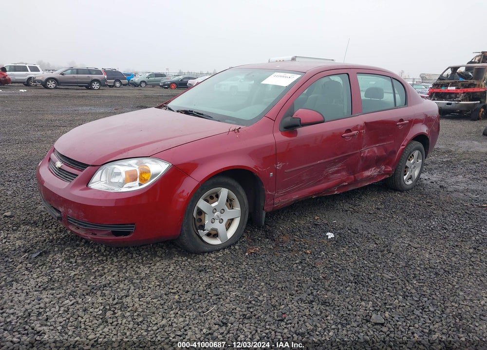 2007 CHEVROLET COBALT VIN: 1G1AL55F177228136