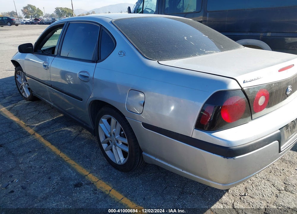 2005 CHEVROLET IMPALA VIN: 2G1WF52EX59246848