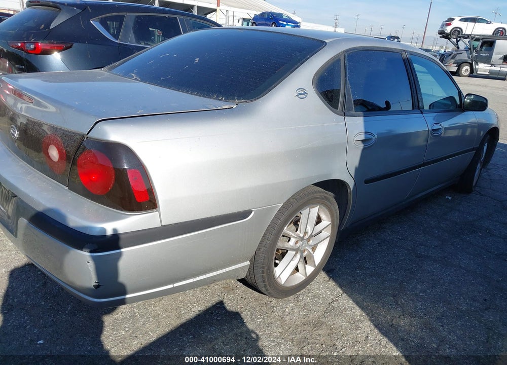 2005 CHEVROLET IMPALA VIN: 2G1WF52EX59246848