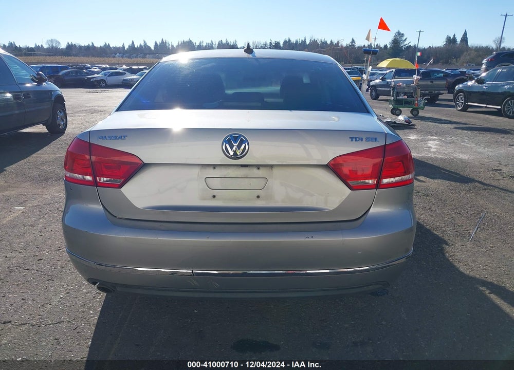 2014 VOLKSWAGEN PASSAT VIN: 1VWCN7A36EC034186
