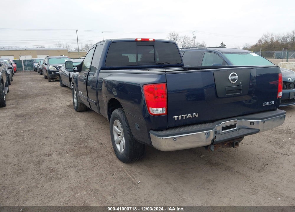 2008 NISSAN TITAN XE VIN: 1N6AA06A38N352356