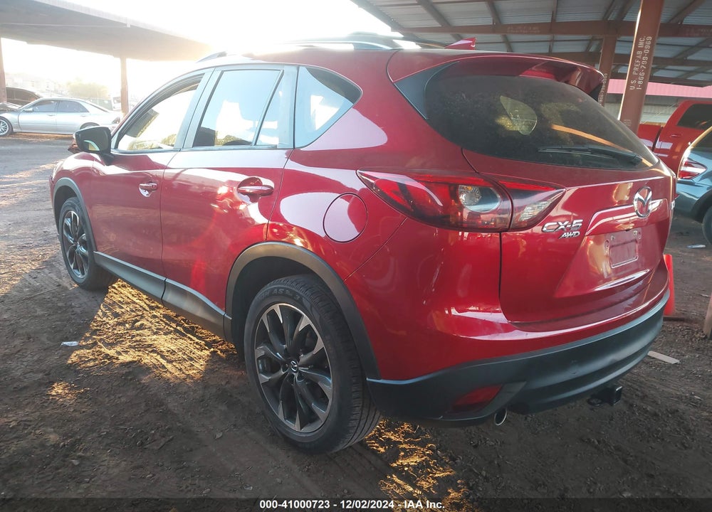 2016 MAZDA CX-5 GRAND TOURING VIN: JM3KE4DY3G0707161