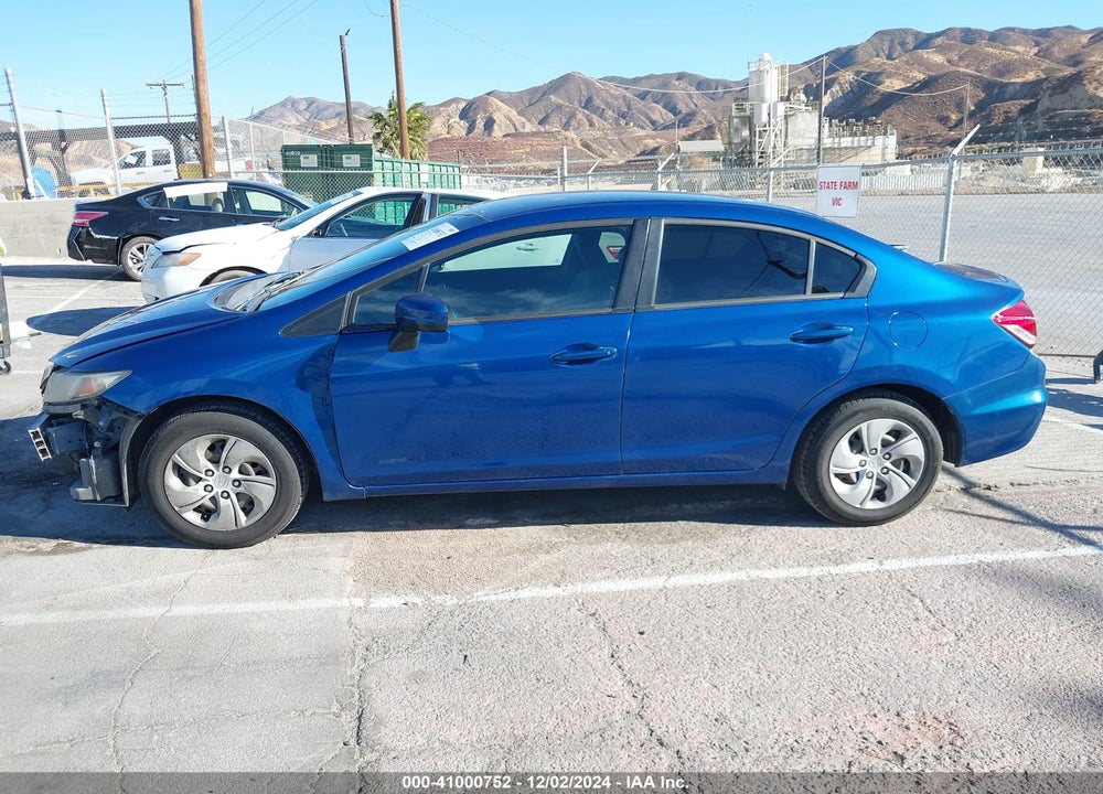 2015 HONDA CIVIC LX VIN: 19XFB2F59FE203116