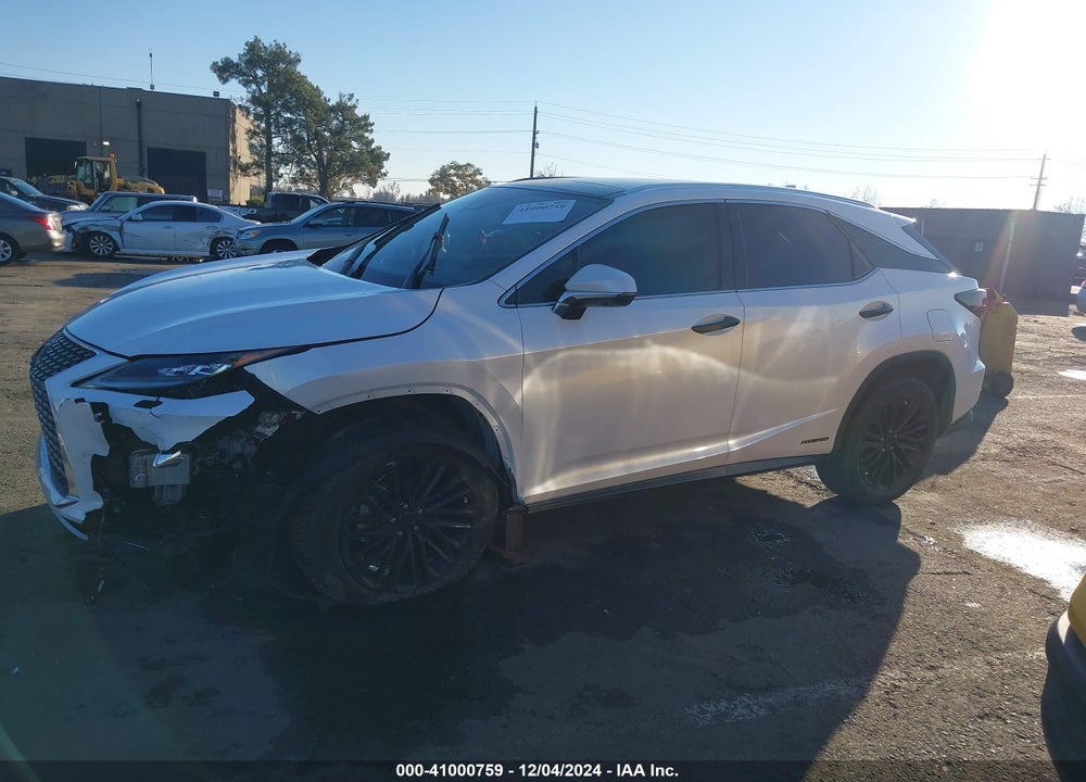 2021 LEXUS RX 450H VIN: 2T2JGMDAXMC060756