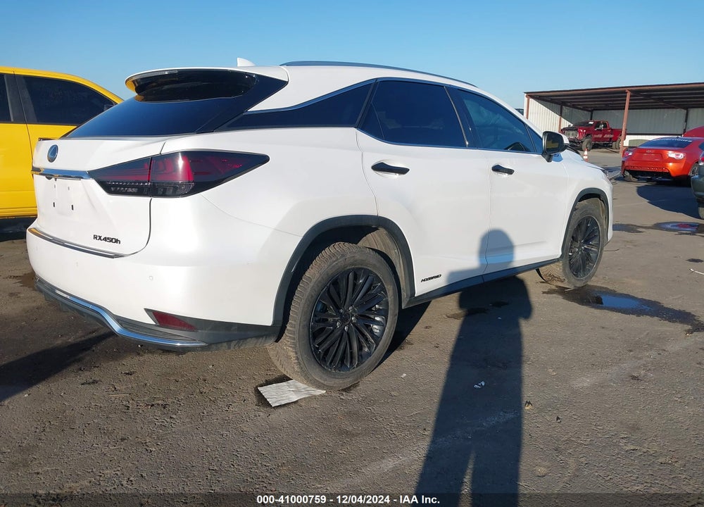 2021 LEXUS RX 450H VIN: 2T2JGMDAXMC060756