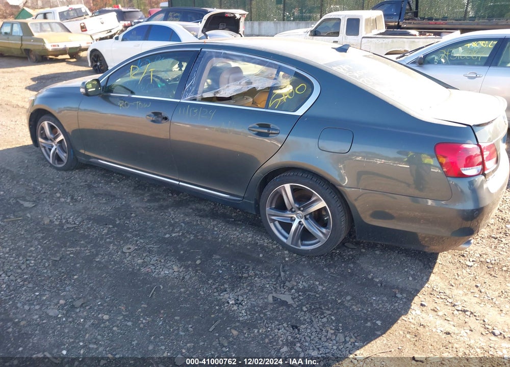 2008 LEXUS GS 350 VIN: JTHCE96S180016536