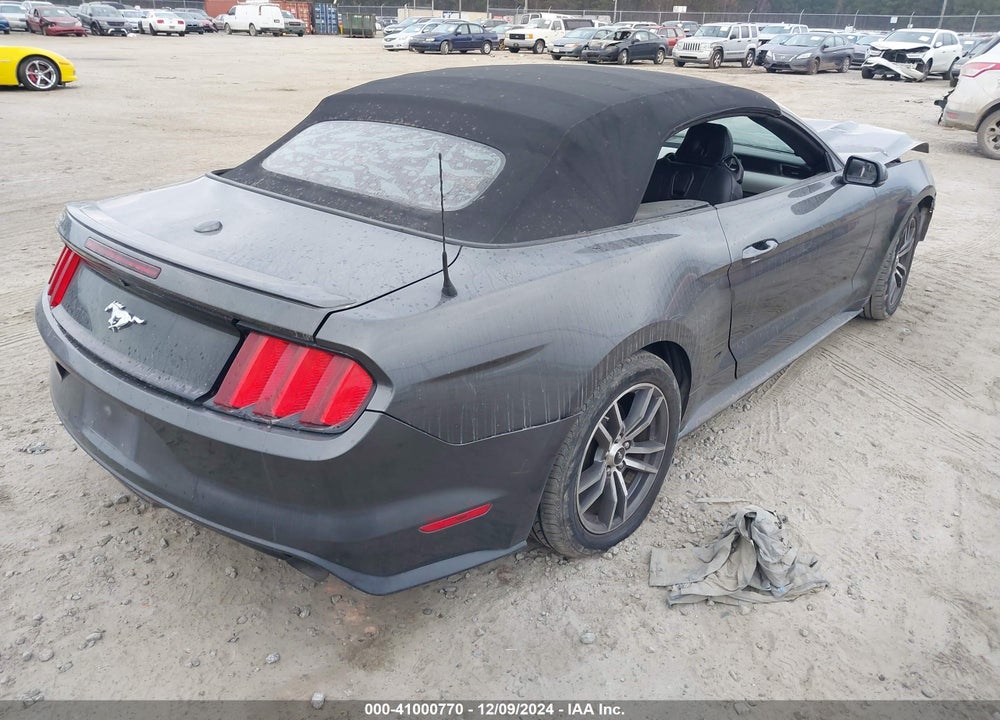 2017 FORD MUSTANG ECOBOOST PREMIUM VIN: 1FATP8UH4H5279108