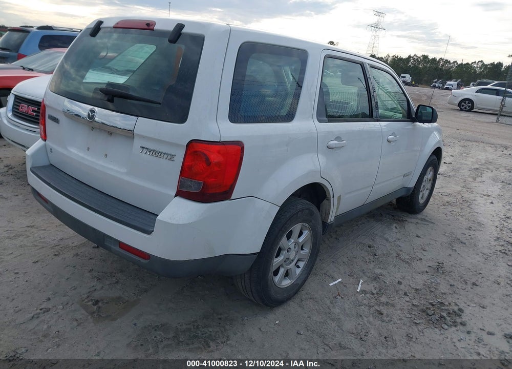 2008 MAZDA TRIBUTE I SPORT VIN: 4F2CZ02ZX8KM23599