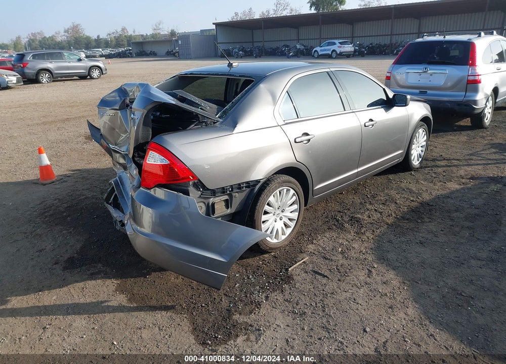 2010 FORD FUSION HYBRID VIN: 3FADP0L37AR355936