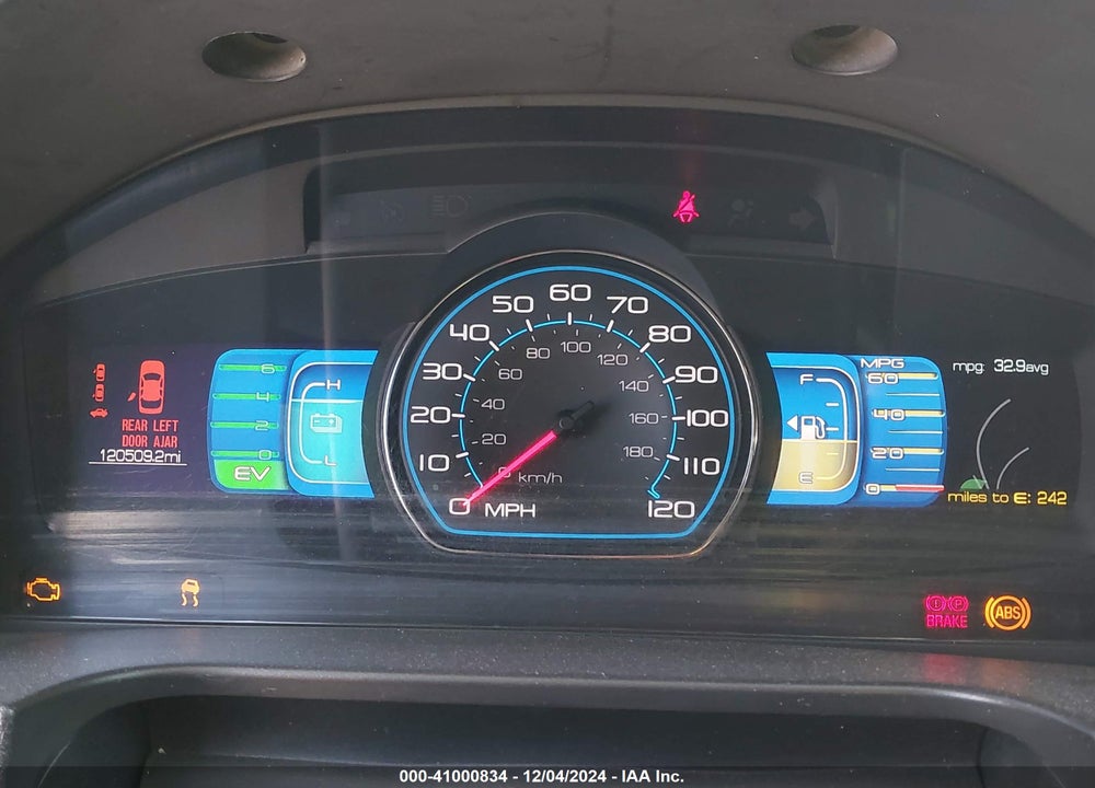 2010 FORD FUSION HYBRID VIN: 3FADP0L37AR355936