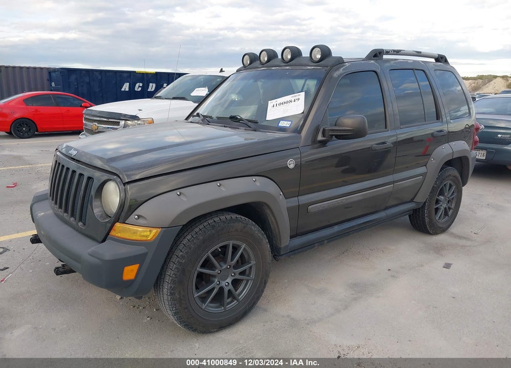 2006 JEEP LIBERTY RENEGADE VIN: 1J4GL38KX6W101611