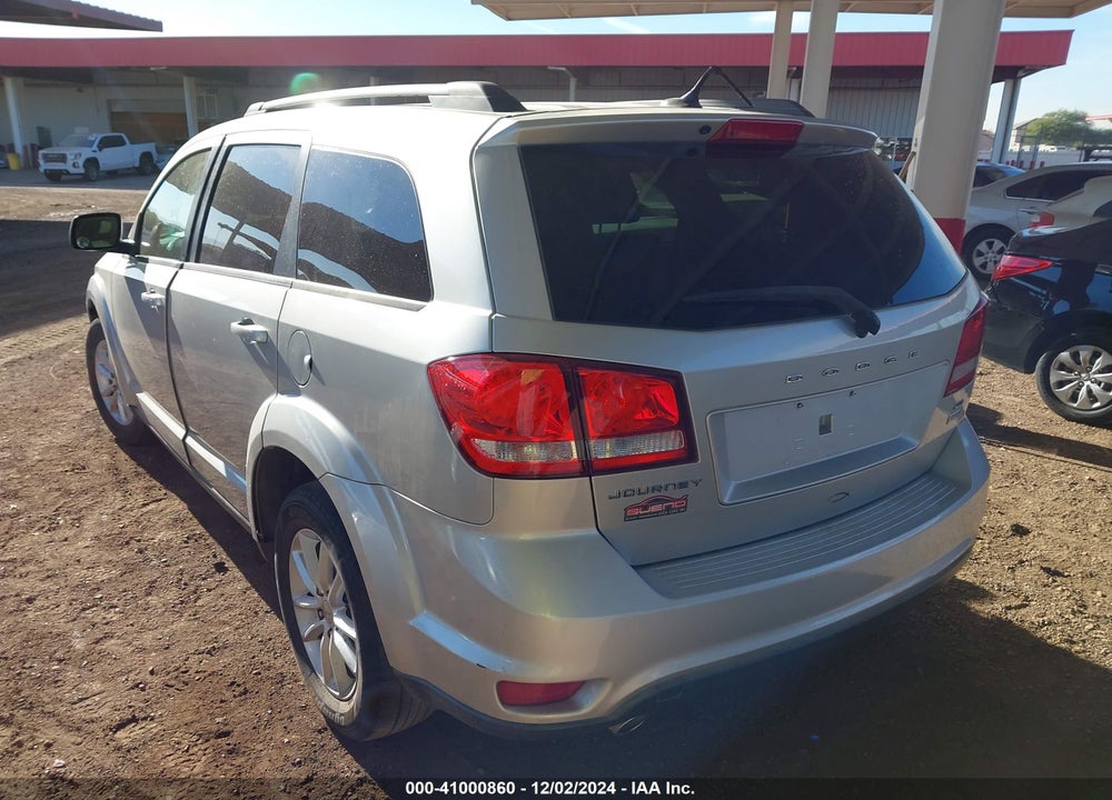 2013 DODGE JOURNEY SXT VIN: 3C4PDCBG2DT619724