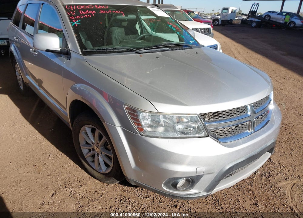 2013 DODGE JOURNEY SXT VIN: 3C4PDCBG2DT619724