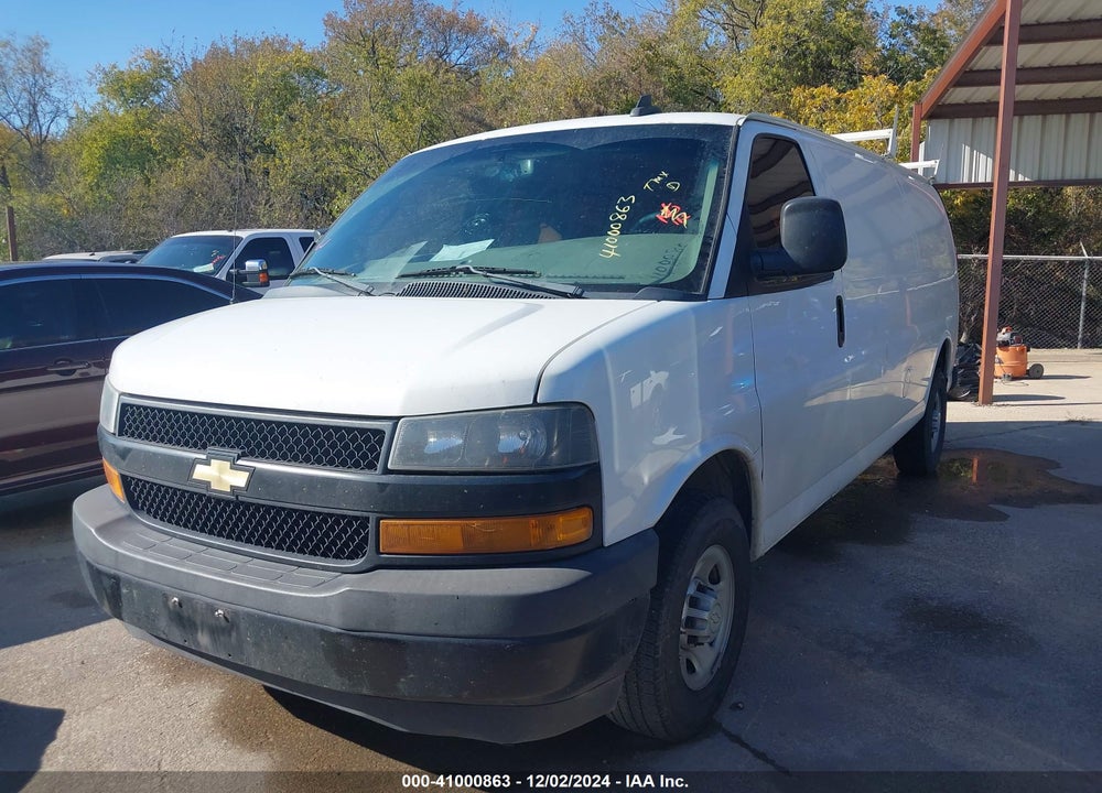 2019 CHEVROLET EXPRESS 2500 WORK VAN VIN: 1GCWGBFG9K1309789