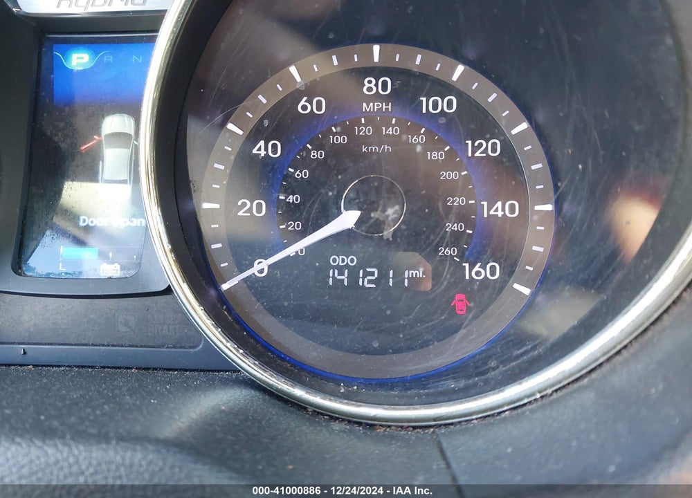 2012 HYUNDAI SONATA HYBRID VIN: KMHEC4A44CA028383