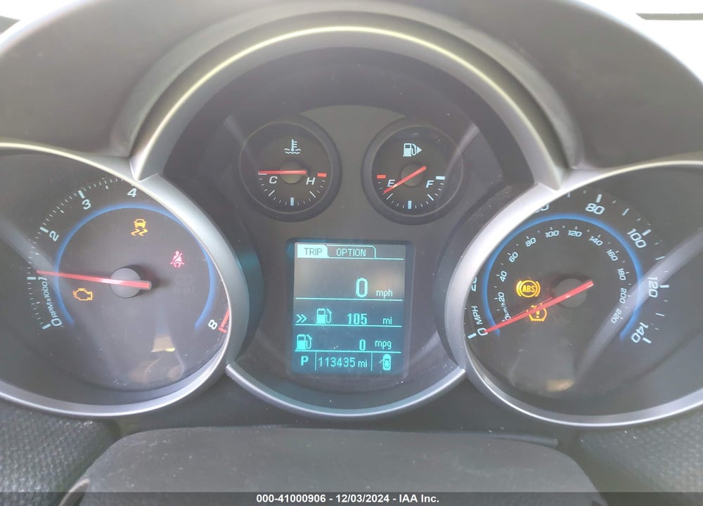 2014 CHEVROLET CRUZE VIN: 1G1PC5SB6E7289989