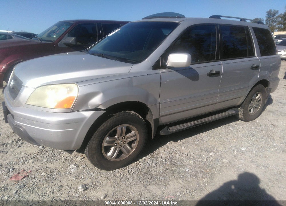 2005 HONDA PILOT EX-L VIN: 2HKYF18755H562530
