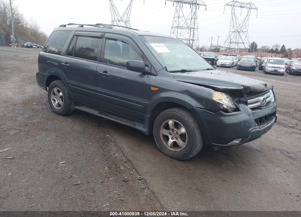 2006 HONDA PILOT EX-L VIN: 2HKYF186X6H519696