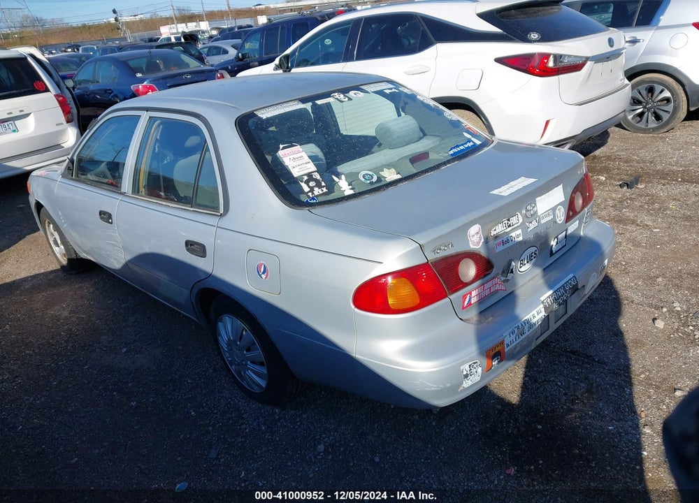 2001 TOYOTA COROLLA CE VIN: 2T1BR12E11C389381
