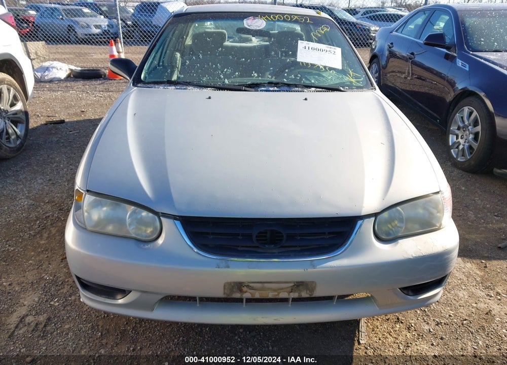2001 TOYOTA COROLLA CE VIN: 2T1BR12E11C389381