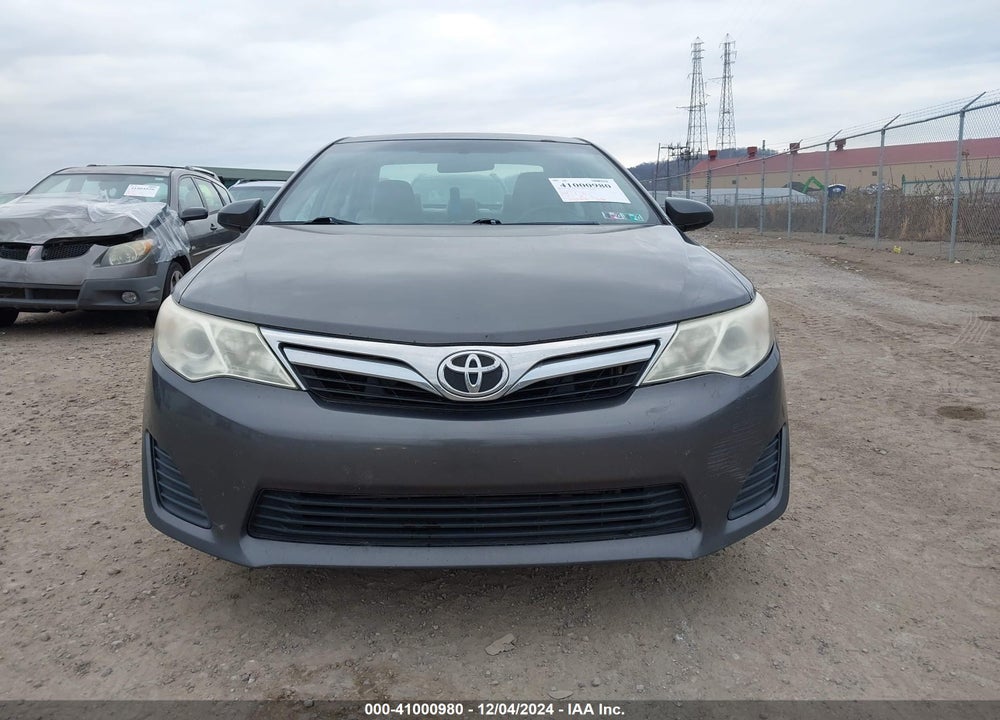 2012 TOYOTA CAMRY LE VIN: 4T4BF1FK7CR221776